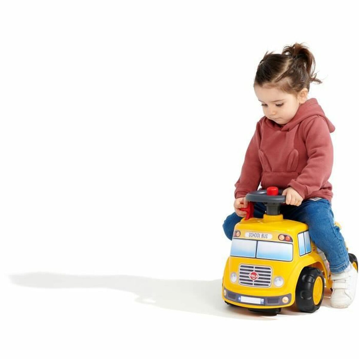 Barnesykkel Falk School Bus Carrier Gul